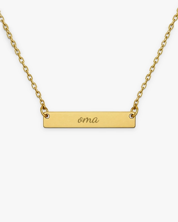 37202296_Ketting met gegraveerde hanger - horizontaal goud-1