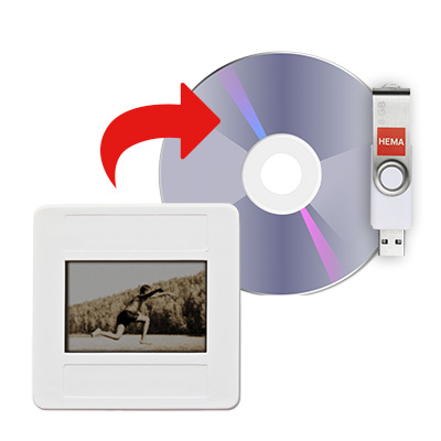 diapositives vers DVD ou clé USB