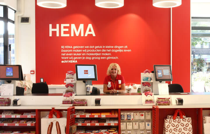 guichet magasin HEMA