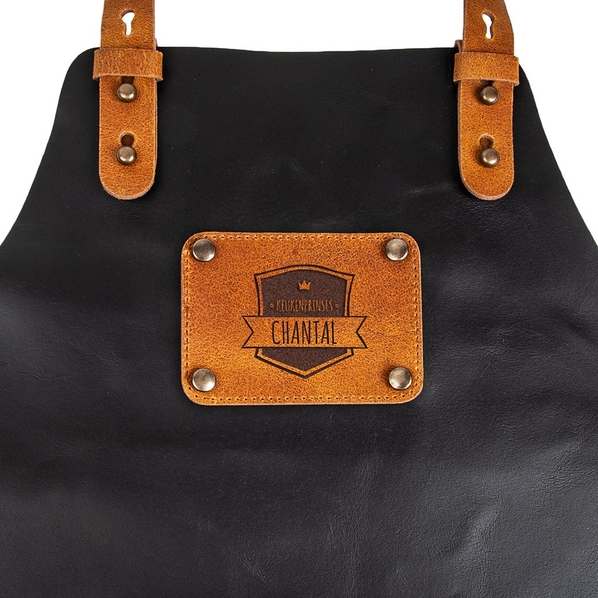 37201672 Apron - Leather apron - Black [1]