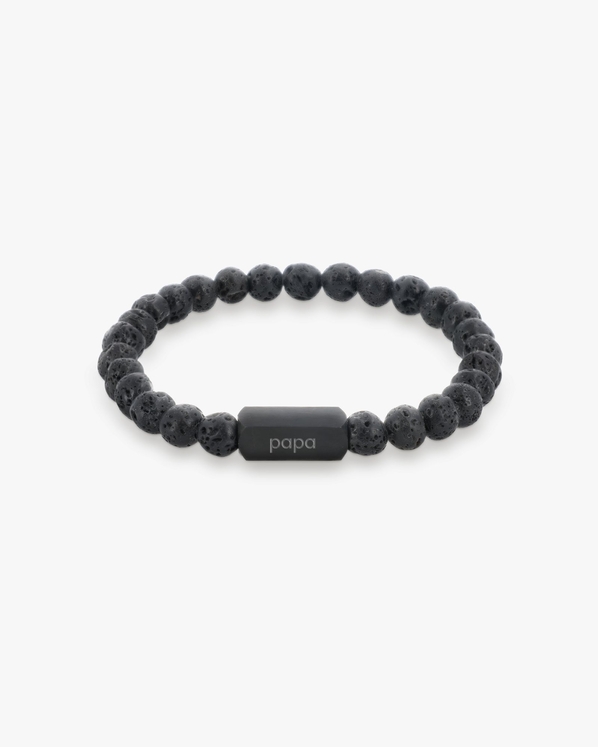 37202334_Edelsteen armband Lava - S - 6mm
