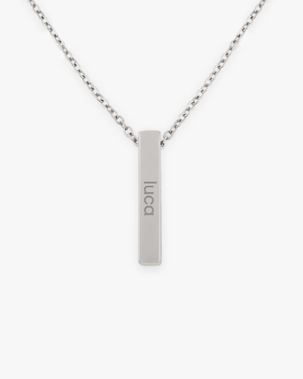 37202346_Bar ketting met naam zilver