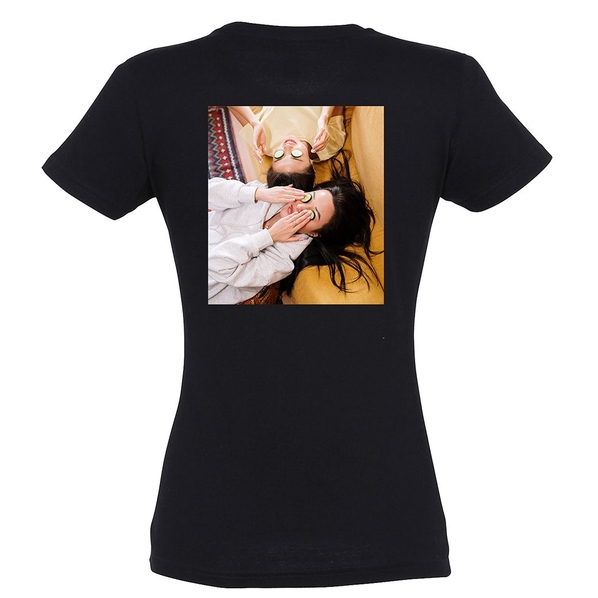 375032 T-shirt vrouw - Zwart M [2]