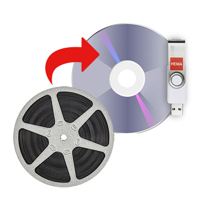 film naar DVD of USB-stick